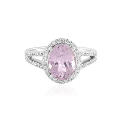 Kunzite Silver Ring