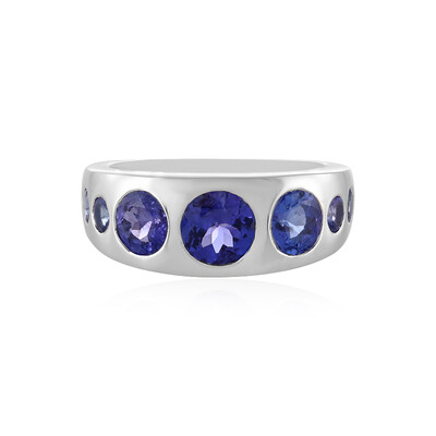 Tanzanite Silver Ring