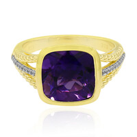 9K Uruguayan Amethyst Gold Ring