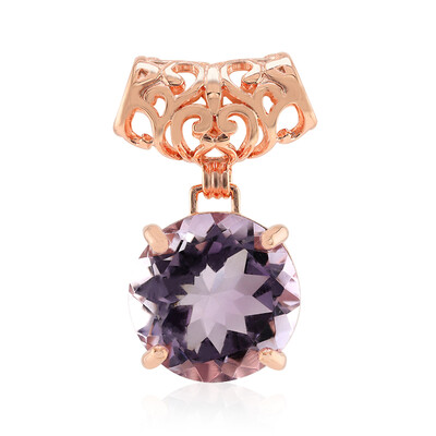 Bolivian Amethyst Silver Pendant (MONOSONO COLLECTION)