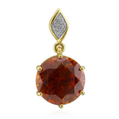 9K Sphalerite Gold Pendant