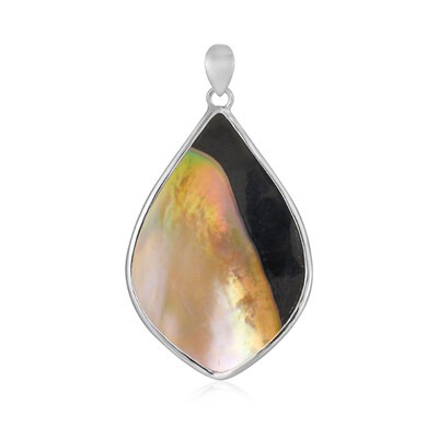 Mother of Pearl Silver Pendant (Bali Barong)