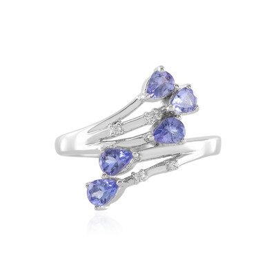 Tanzanite Silver Ring