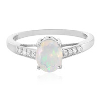 Welo Opal Silver Ring