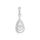 I2 (H) Diamond Silver Pendant