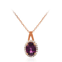 10K Rhodolite Gold Necklace