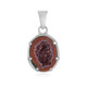 Druzy Agate Silver Pendant