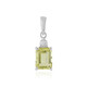 Ouro Verde Quartz Silver Pendant