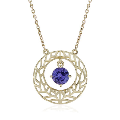 9K Tanzanite Gold Necklace (Ornaments by de Melo)