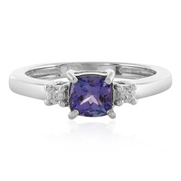 Tanzanite Silver Ring