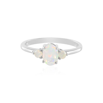 Welo Opal Silver Ring