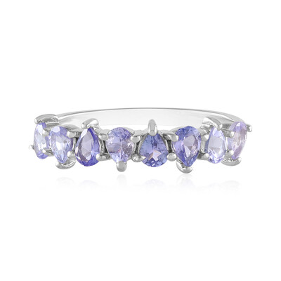 Tanzanite Silver Ring