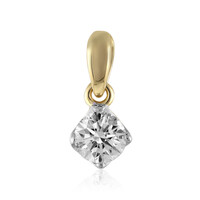 14K SI1 (G) Diamond Gold Pendant