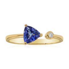 14K AAA Tanzanite Gold Ring (CIRARI)