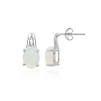 Welo Opal Silver Earrings