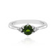 Russian Diopside Silver Ring