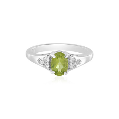 Peridot Silver Ring