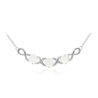 Welo Opal Silver Necklace