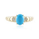 9K Sleeping Beauty Turquoise Gold Ring