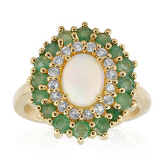 Welo Opal Silver Ring