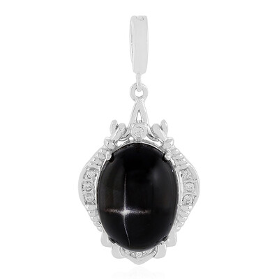 Indian star diopside Silver Pendant