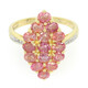 18K Unheated Padparadscha Sapphire Gold Ring (AMAYANI)