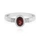 Mozambique Garnet Silver Ring