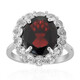 Indian Garnet Silver Ring