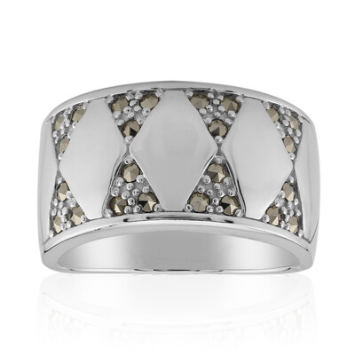 Marcasite Silver Ring (Annette classic)