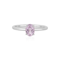 Kunzite Silver Ring