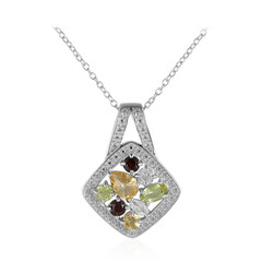 Citrine Silver Necklace