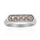 Morganite Silver Ring