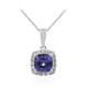 14K AAA Tanzanite Gold Necklace