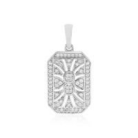 Zircon Silver Pendant