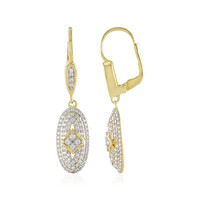 Zircon Silver Earrings