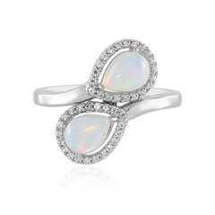 Welo Opal Silver Ring