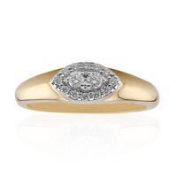 14K IF (D) Diamond Gold Ring