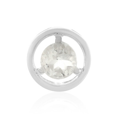 White Quartz Silver Pendant (MONOSONO COLLECTION)