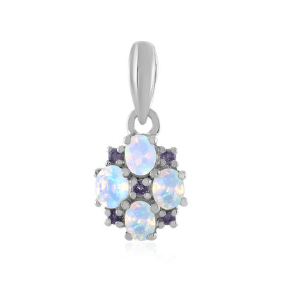 Welo Opal Silver Pendant