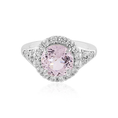 Kunzite Silver Ring