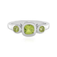 Peridot Silver Ring