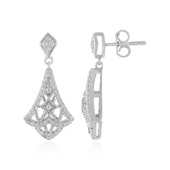 Zircon Silver Earrings