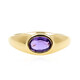 9K Unheated Ceylon Purple Sapphire Gold Ring