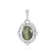 Cat's Eye Quartz Silver Pendant