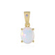 Welo Opal Silver Pendant