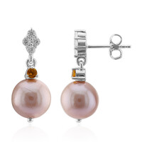 Ming Pearl Silver Earrings (TPC)