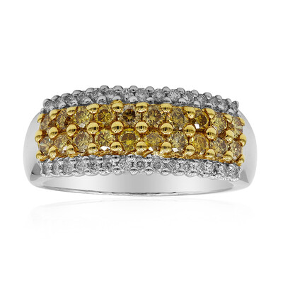 14K SI2 Yellow Diamond Gold Ring (CIRARI)