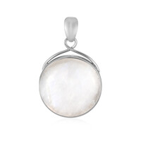 Bihar rainbow moonstone Silver Pendant