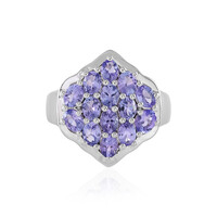 Tanzanite Silver Ring