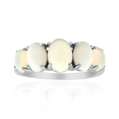 Welo Opal Silver Ring